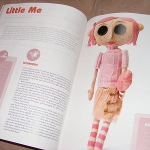 Coraline Doll Pattern Make Your Own Little Me as seen in STUFFED Magazine image 3