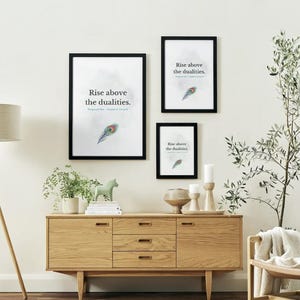 Bhagavad Gita Quote Print: Minimalist Hindu Spiritual Decor (Digital Download)