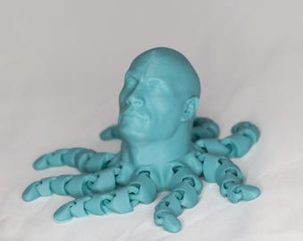 The Rocktopus -- 3D printed funny articulating toy