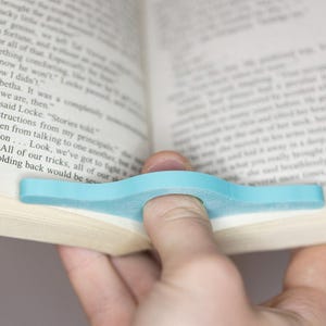 Book Page Holder -- 3D printed device