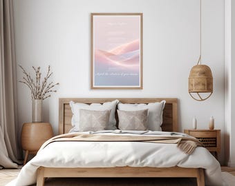 Energy Is Everything — Vibrational Frequency Wall Art | Spiritual Quote | Minimalist Home Decor
