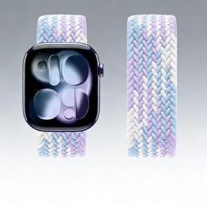 Gevlochten nylon voor Apple Watch-band - elastische horlogeband - verkrijgbaar in vele kleuren - uniseks