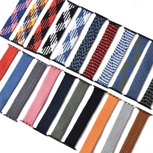 Braided Solo Loop Apple Watch Band: Hand-Braided Nylon, Stretch Fit