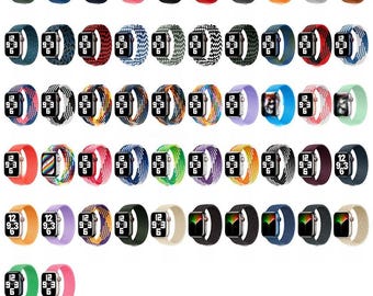 Geflochtener Solo Loop für Apple Watch: Handgeflochtenes Comfort Fit