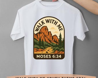Walk With Me 2026 LDS Youth Theme SVG: LDS Digital Download