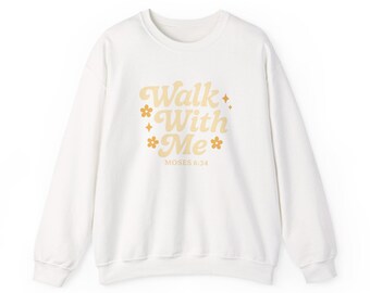LDS Youth Theme "Walk With Me" Sweatshirt - Adult Unisex - Girls Camp/Youth Conference Gift