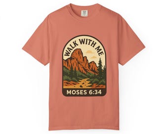 LDS Youth Theme Tee Shirt - Walk With Me - Girls Camp/Youth Conference Gift