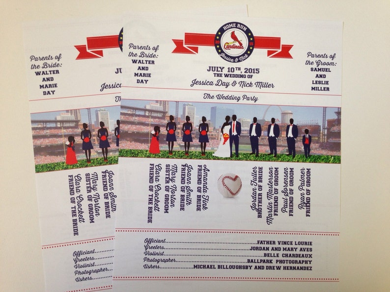 Baseball Wedding Programs Baseball Bridal Printable Etsy Baseball Wedding Programs Baseball Bridal Printable Etsy