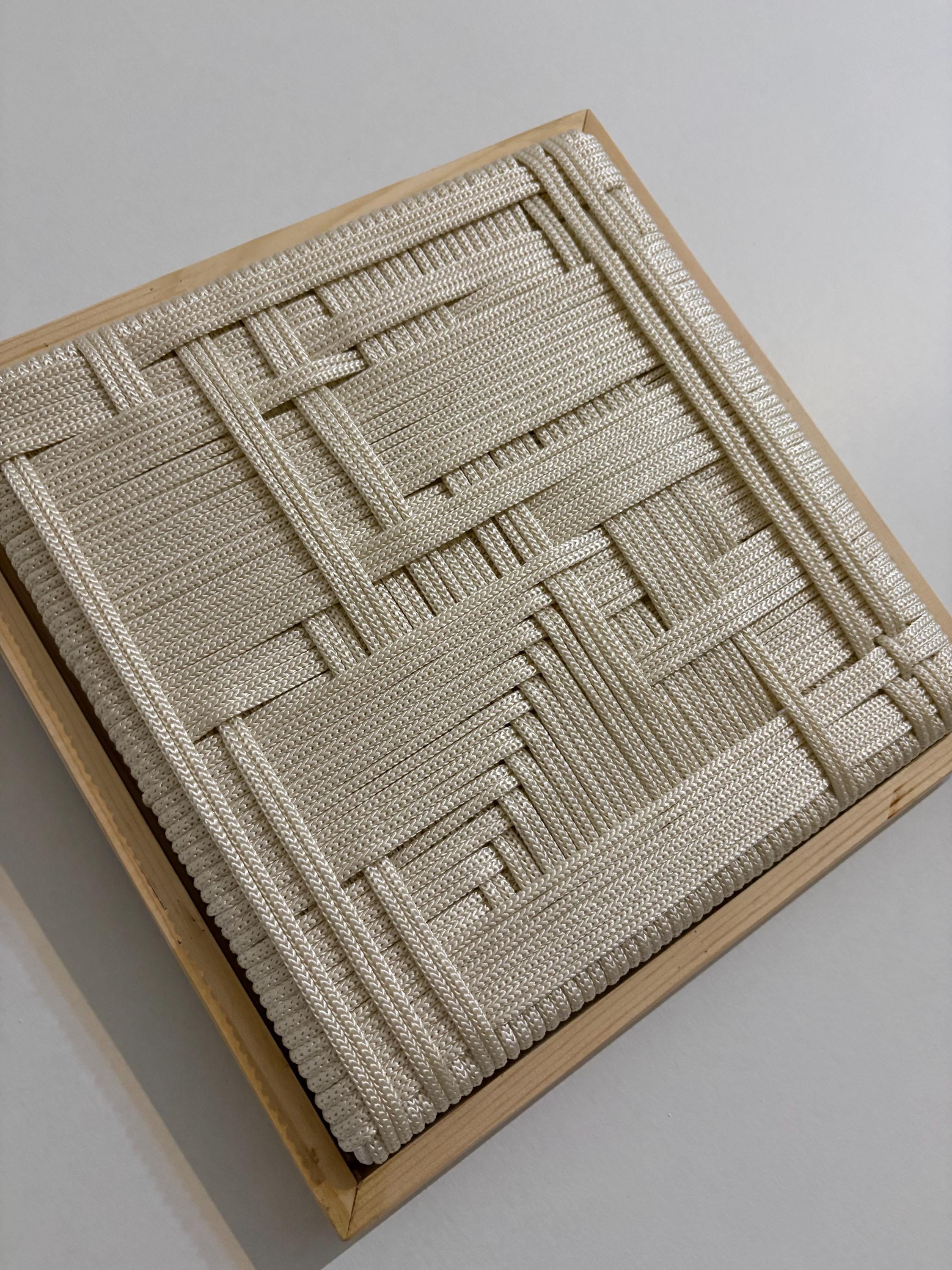 Handmade Textured Fiber Wall Decor – Modern Geometric Art - Etsy