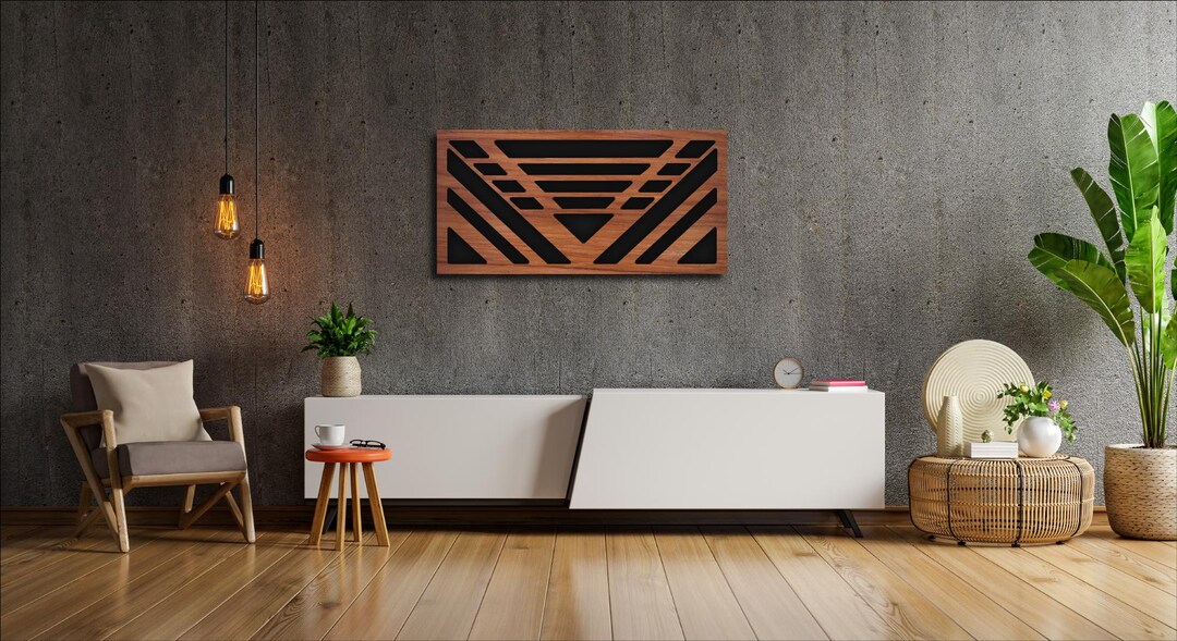 Vanta Echo Acoustic Panel – Vertical Black Sound Diffuser With ...