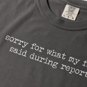 Nurse Funny Shirting Shirt, Sorry For What My Face Said Funny Nursing Shirt, Funny Nursing Student Shirt 画像 4