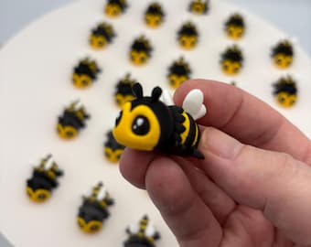 Adorable Bees Multi Pack – 3D Printed Bumblebee for Class or Giveaway Gift