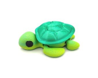3D Printed Turtle with Articulated (Moving) Joints