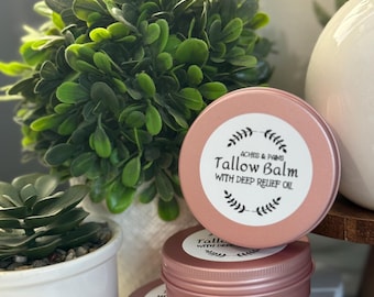 Aches and Pains Tallow Balm – Natural Muscle and Joint Relief