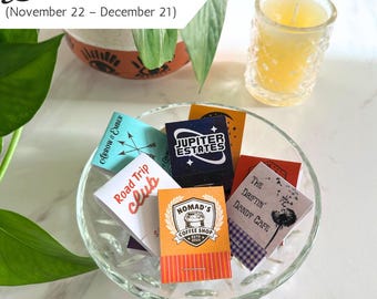 Sagittarius Matchbook Set of 10 – Handmade Custom Astrology Matches (Zodiac Edit)