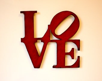 Love Sign Wall Art Etsy