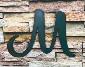 decorative letter m etsy