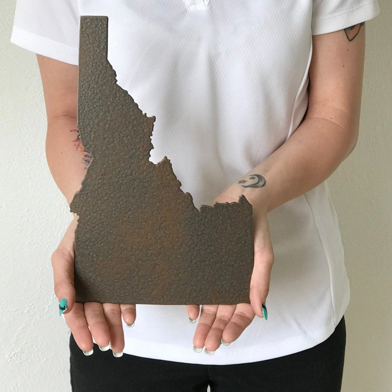 Idaho Metal Wall Art Home Decor Handmade Choose 11 Etsy