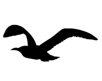 Seagull - Metal Wall Art Home Decor - Choose your Size 17", 23" or 30" wide - Choose your Patina Color - Hanging Seagull - Beach House