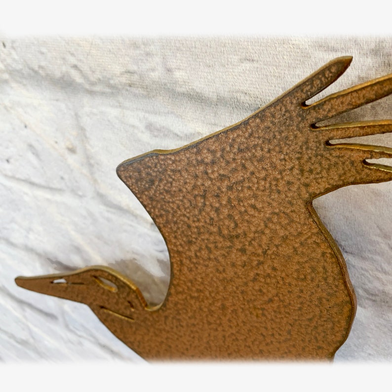 Pelican Metal Wall Art Home Decor Choose Your Size Etsy