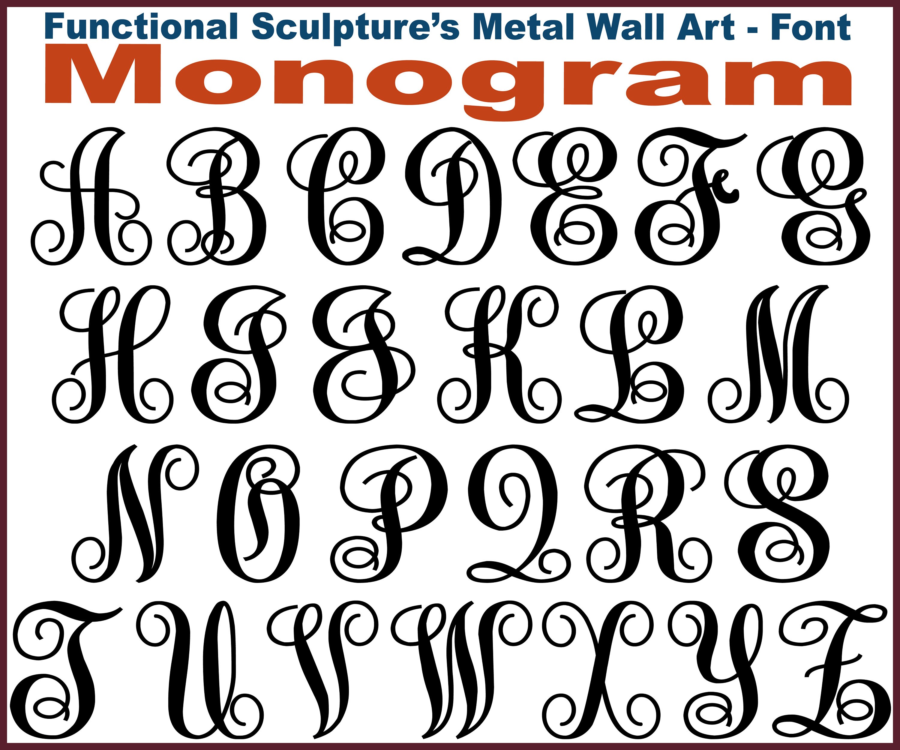 Letter L metal Wall Art Home Decor Choose 8 12 | Etsy