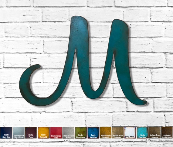 Letter M Metal Wall Art Home Decor Choose 8 12 Singapore - Letter M Home Decor Letter M Metal Wall Art Home Decor Choose 8 12 Singapore - Letter M Home Decor