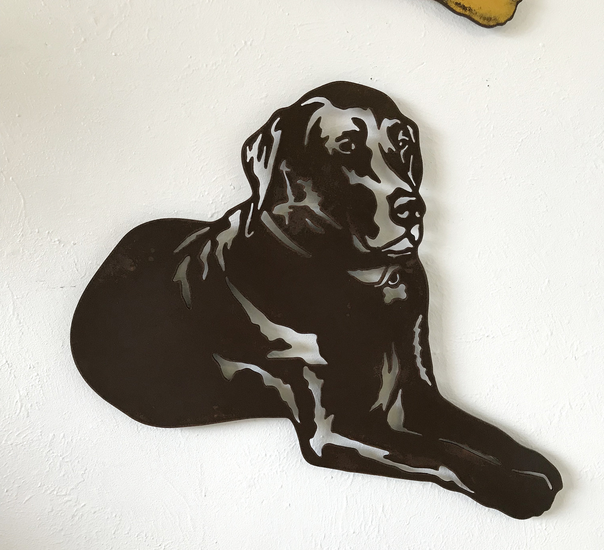 Labrador Retriever Metal Wall Art Handmade Choose Etsy