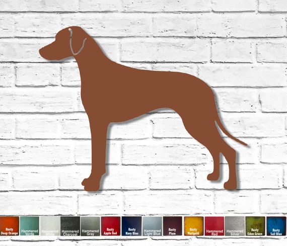 rhodesian ridgeback wall art