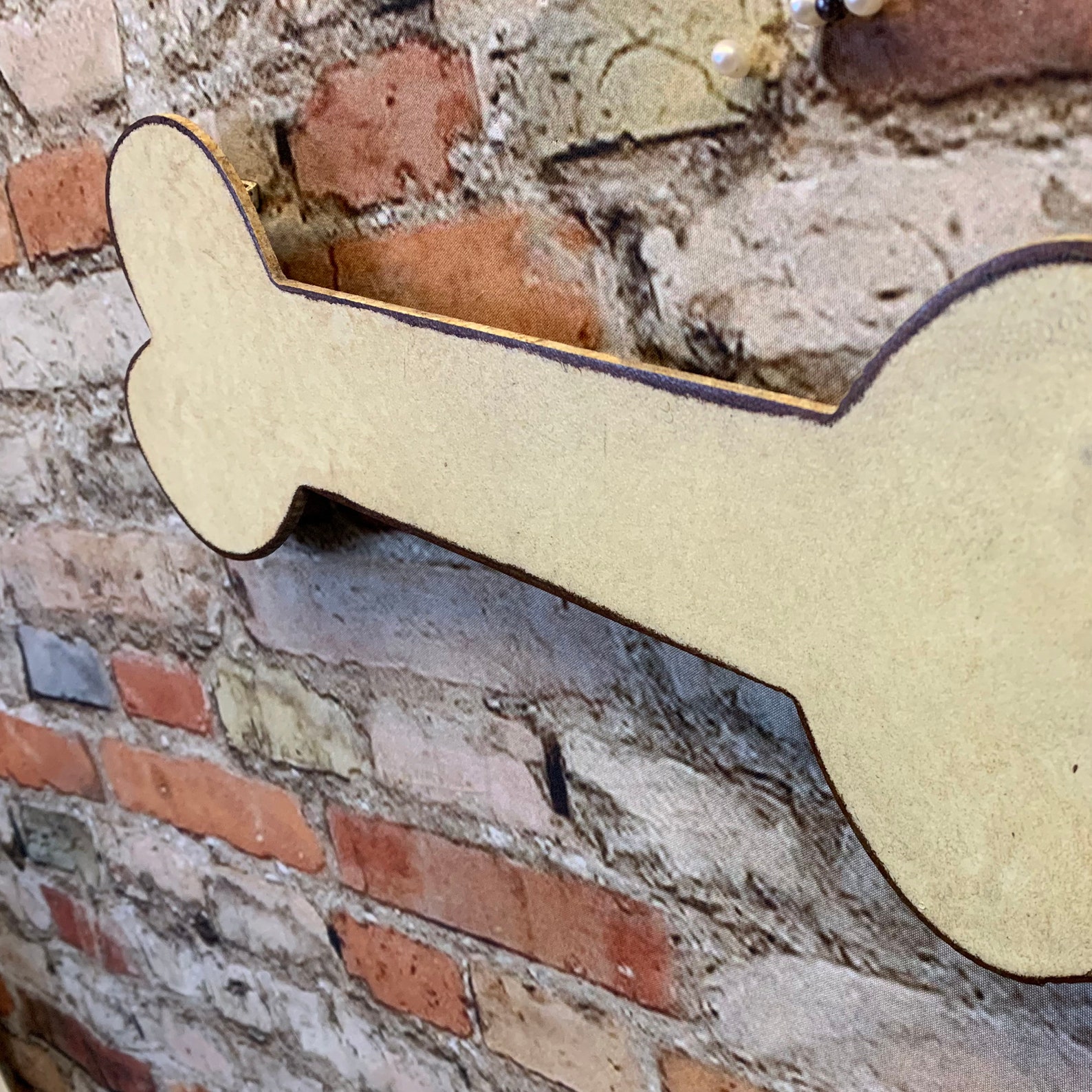 Dog Bone Metal Wall Art Home Decor Choose Your Size Etsy