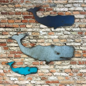 Shark Metal Wall Art Home Decor Handmade Choose your Size 11, 17 or 23 and Patina Color and Choose from a Variety of Nautical Items image 8