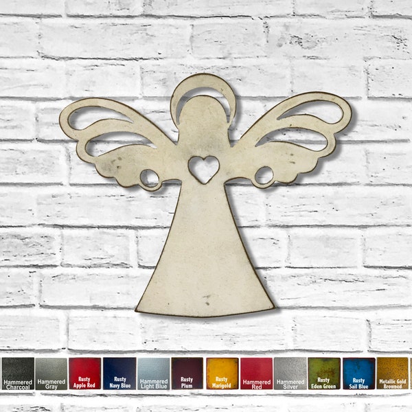 Metal Angel Wall Art Etsy