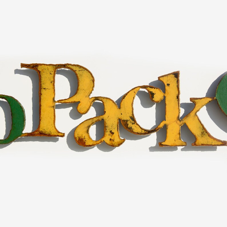 Go Pack Go Sign Metal Wall Art Home Decor Handmade | Etsy