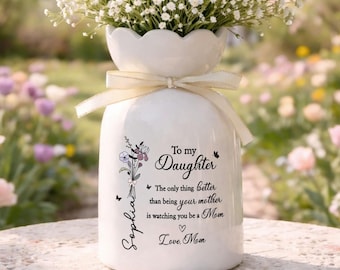 The Only Thing Better Than Being Your Mother Vase, Daughter Flower Vase, New Mom Gift, Mothers Day Gift for Daughter, Daughter Gift from Mom