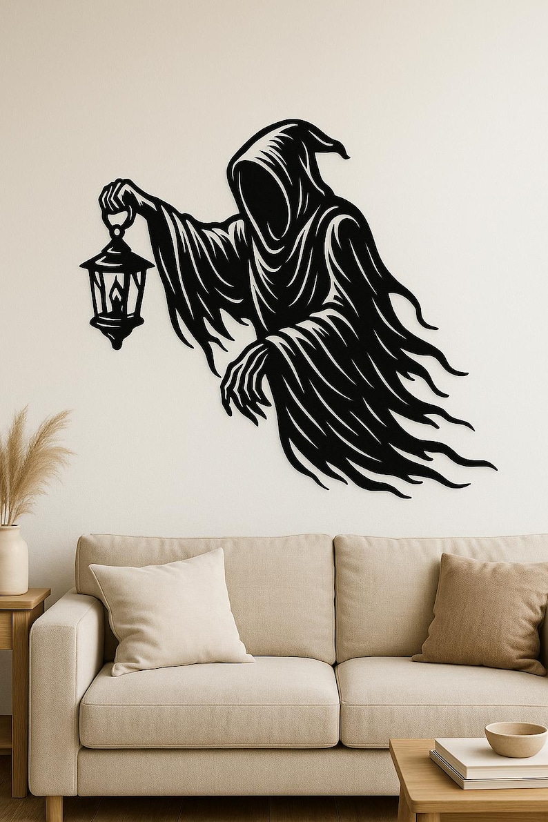 Wraith Svg Icon Halloween Wraith Scary Decor DXF SVG– CNC Plasma Cutting File, Wraith ...