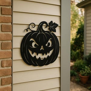 Halloweenpumpadekor DXF SVG – CNC-plasmaskärfil, vektorpumpa