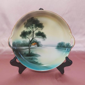 Noritake Lake Scene - Etsy