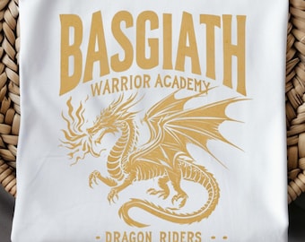 Camiseta Dragon Rider, camiseta de colores cómodos de Basgiath War College, regalo para amantes de los libros.