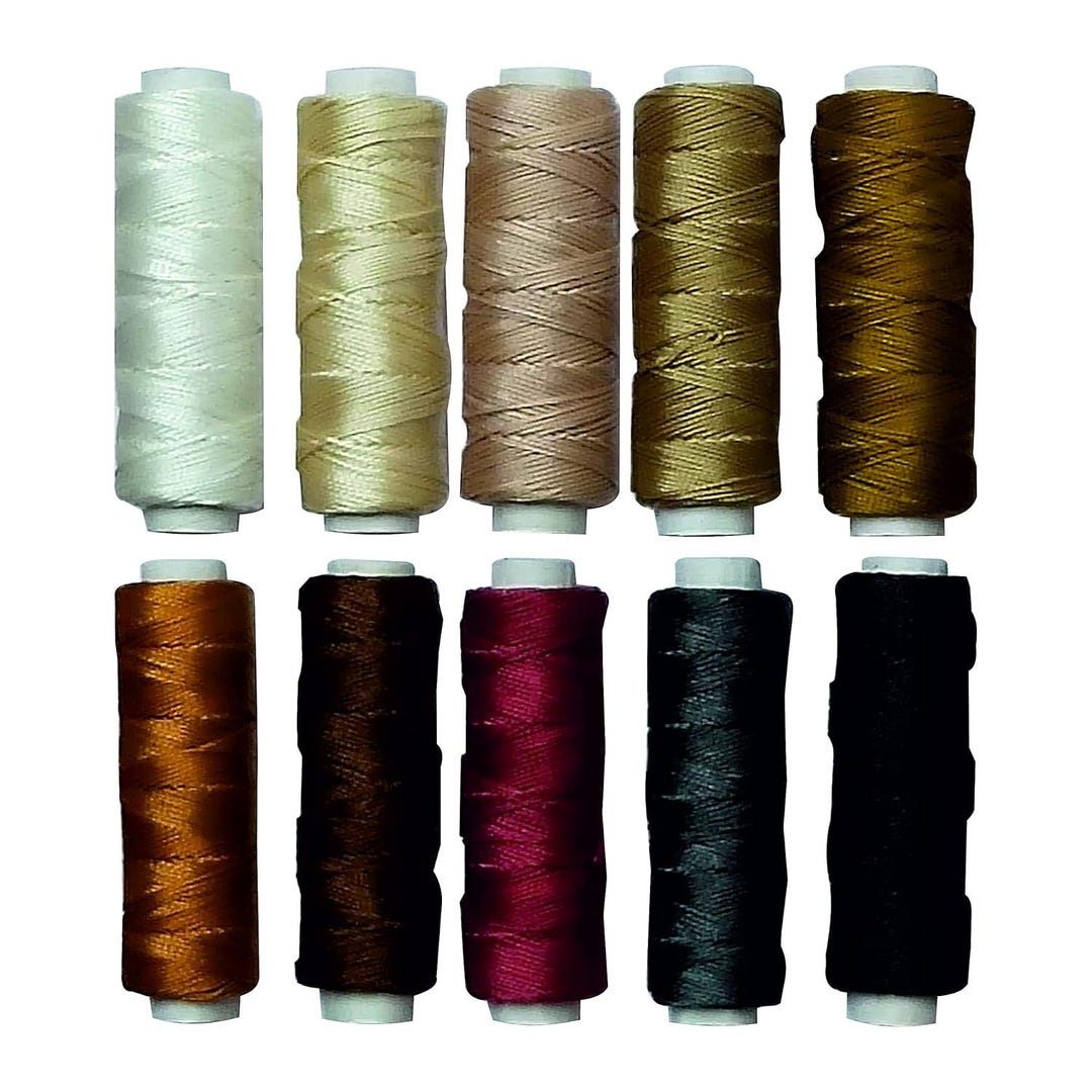 Thread Rope Small Mix Color Braided Thread Cord Rope for Purses, Bracelets, Leather ...
