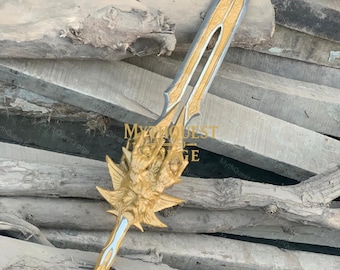 Olympus Blade Fantasy Prop • God-Inspired Decorative Collectible • 24" Display Piece • Gift for Collectors
