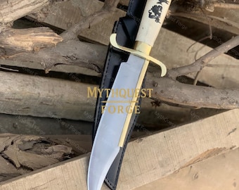 Handmade Expendables Movie Replica Legionnaire Bowie Knife With Sheath