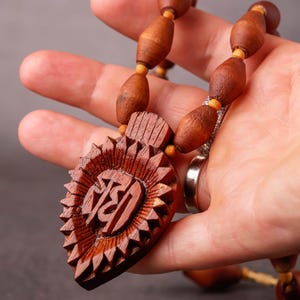 Radhe Tulasi Mala: Handmade Kanthi Necklace, Sacred Mayapur Beads