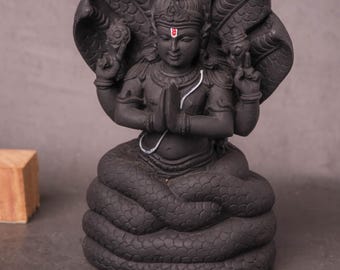 Statua di Patanjali da 6 pollici / Idolo fondatore dello yoga