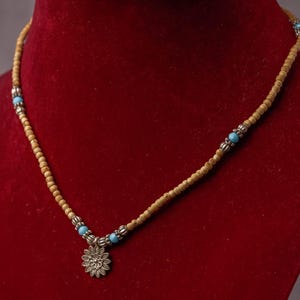 Stylish Pure Tulasi mala 1 round  -Handmade tulsi kanthimala Hare Krishna mala.