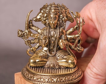 Panchmukhi Hanuman Idol Antique Hindu Hanuman Ji Statue Powerful