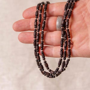 Pure Tulasi mala  3-2 round with Original style   -Handmade Tulsi kanthimala Hare Krishna mala.
