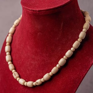 Pure Tulasi mala 1 round  -Handmade tulsi kanthimala Hare Krishna mala.
