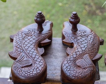 Padukas de madera hechas a mano: sandalias de yoga - Conexión a tierra y consciencia