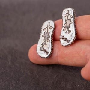 Pure Silver Paduka s size for Lord Krishna, Govarhan, Shaligramm, Gopal, and more....