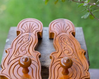 Handmade Wooden Padukas: Yogi Sandals - Grounding & Awareness