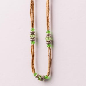Pure Tulasi mala  3 round with Original style   -Handmade tulsi kanthimala Hare Krishna mala.